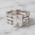Vintage Silver Bright Layer Ring