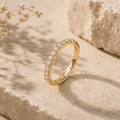 Moissanite Wedding Ring