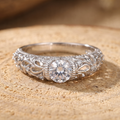 Elegant Sterling Silver Ring
