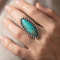 Vintage Turquoise Stone Ring
