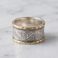 Vintage Golden & Silver Ring