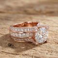 Vintage Zirconia Ring