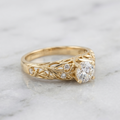 Elegant Exotic Zirconia Ring