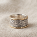 Vintage Golden & Silver Ring