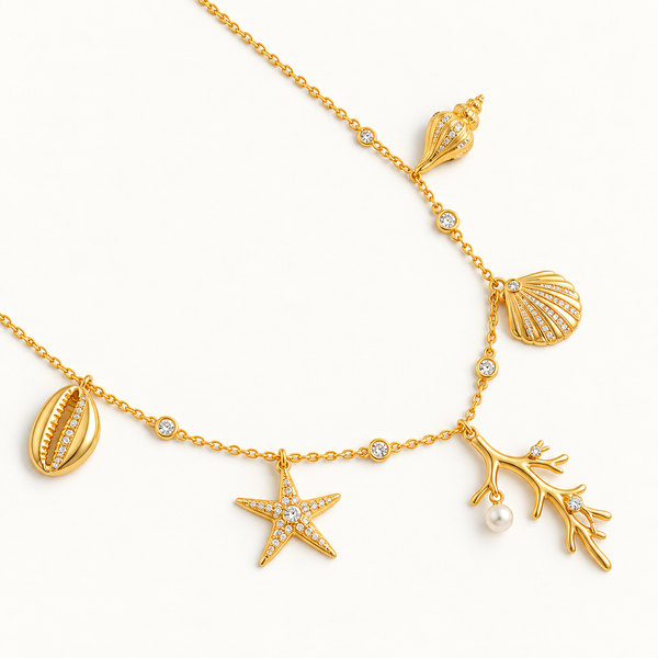 The Marina Coastal Charm Necklace