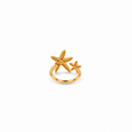 The Marina Starfish Gold Ring