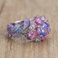 Exotic Silver-Plated Ring