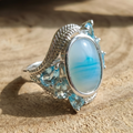 Vintage Turquoise Opal Ring