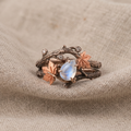 Nature Moonstone Ring