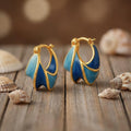 Delaya | Enameled morning waves