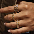 Variety Baguette Zirconia Ring Set