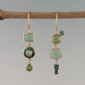Vintage Green Earrings