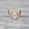 Crown Jewel Gold Ring