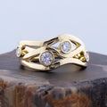 Classic Vintage Crystals Ring