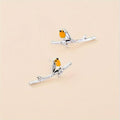 Cartoon Animal Bird Earrings