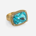 Blue Veritas Gold Ring