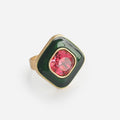 Crimson Noel Elegance Ring