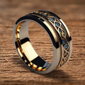 Golden Infinity Ring Vintage