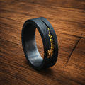 Cracked Gold Edge Ring
