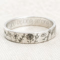 Minimalist Silver Band Ring