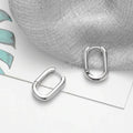 Elegant Geometric Hoop Earrings